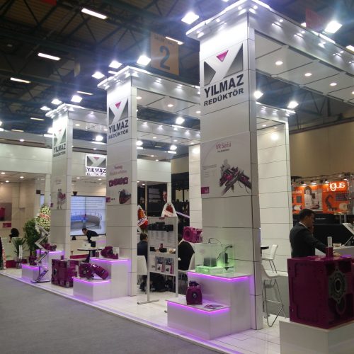 YILMAZ REDÜKTÖR FUAR STANDI